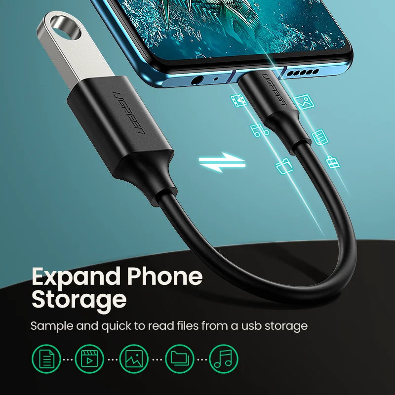 Ugreen USB C to USB Adapter OTG Cable