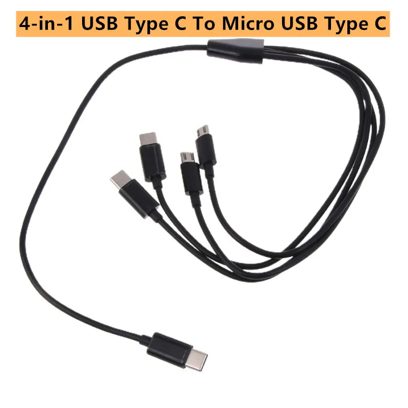 4 In 1 USB Cable Type C