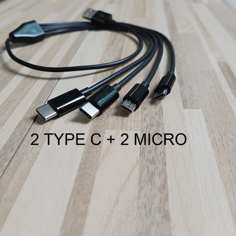 4 In 1 USB Cable Type C